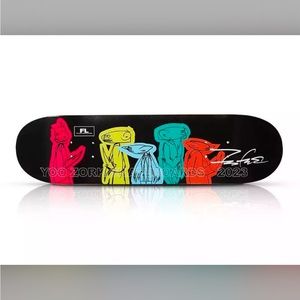 Colorful Futura FL Yoo Zork Skateboard Deck